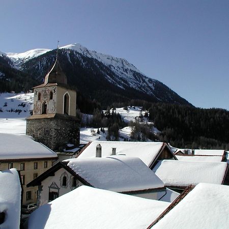 Hotel Weisses Kreuz Bergün Dış mekan fotoğraf