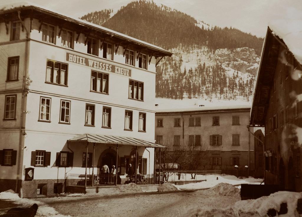 Hotel Weisses Kreuz Bergün Dış mekan fotoğraf