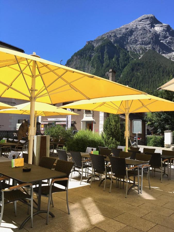 Hotel Weisses Kreuz Bergün Dış mekan fotoğraf