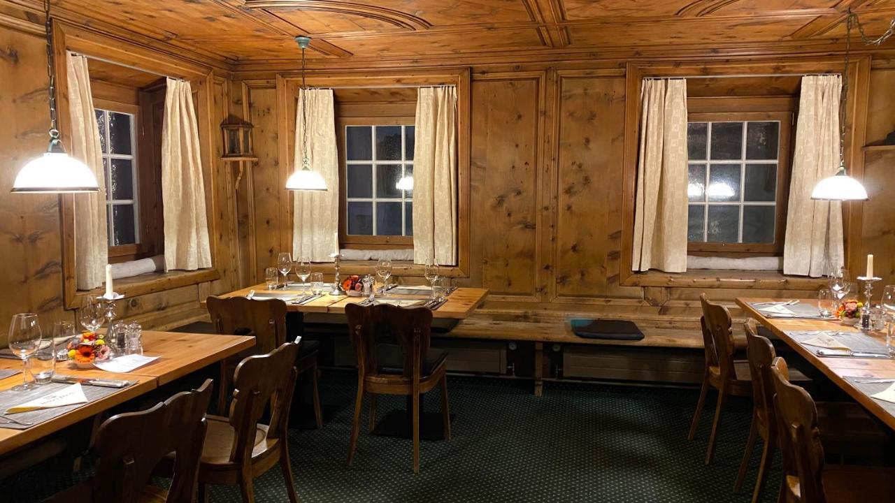 Hotel Weisses Kreuz Bergün Dış mekan fotoğraf