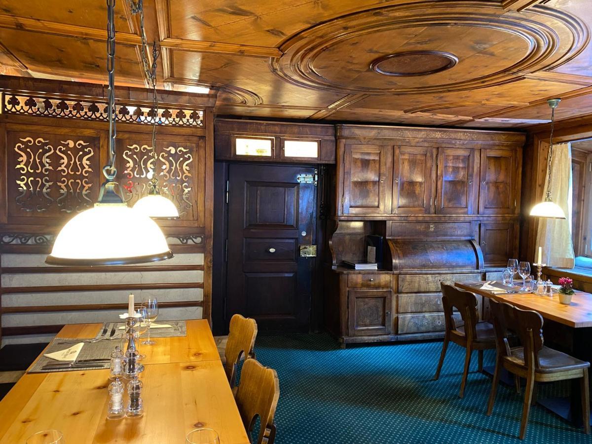 Hotel Weisses Kreuz Bergün Dış mekan fotoğraf
