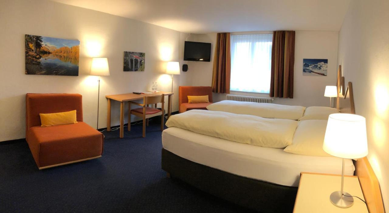 Hotel Weisses Kreuz Bergün Dış mekan fotoğraf