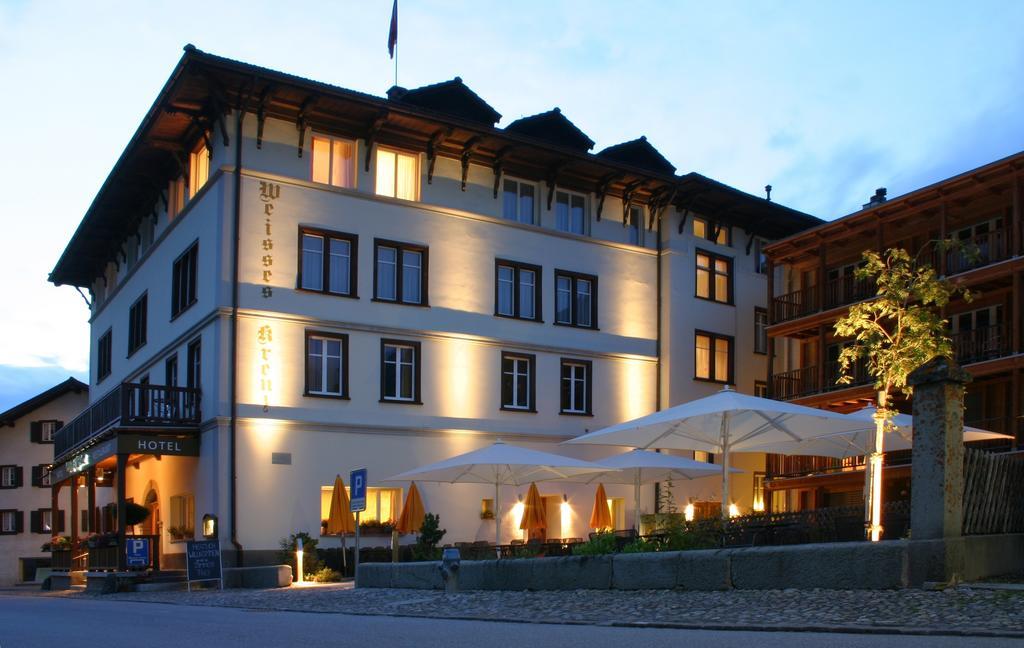 Hotel Weisses Kreuz Bergün Dış mekan fotoğraf