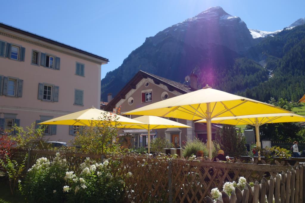 Hotel Weisses Kreuz Bergün Dış mekan fotoğraf