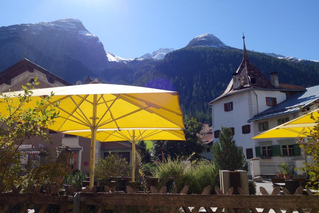 Hotel Weisses Kreuz Bergün Dış mekan fotoğraf